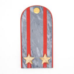 Сувенирный магнит &amp;quot;Погон Подполковник МВД&amp;quot; камень мрамор