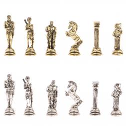 Шахматы &amp;quot;Афина&amp;quot; доска 32х32 см лемезит мрамор