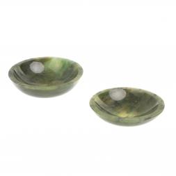 Набор из 2 пиал "Матрешка" камень нефрит