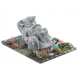 Сувенир из мрамолита &amp;quot;Крыса на шезлонге с пивом&amp;quot;