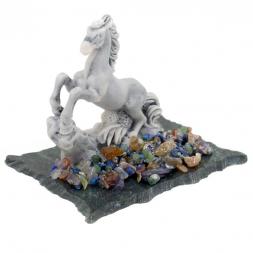 Сувенир из мрамолита &amp;quot;Вздыбленный конь&amp;quot;
