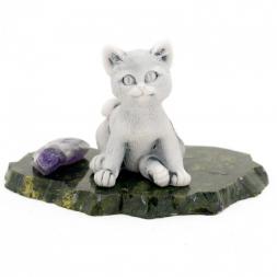Сувенир из мрамолита &amp;quot;Котенок сидит&amp;quot;