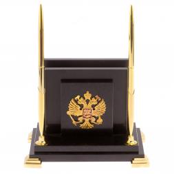 Набор для офисного стола &amp;quot;Визир&amp;quot; с гербом России