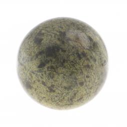 Шар из светло-зеленого змеевика 6 см