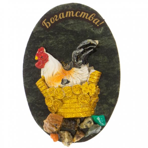 Магнит &amp;quot;Петух Богатства&amp;quot; в ассортименте 117460