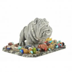 Сувенир &amp;quot;Бульдог шарж&amp;quot; из мрамолита