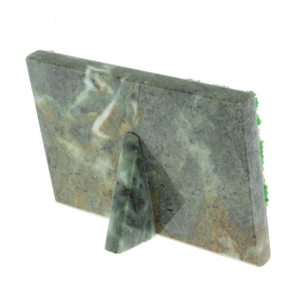 Настольное панно &amp;quot;Казанский собор&amp;quot; из змеевика 14х9х4,5 см 129472