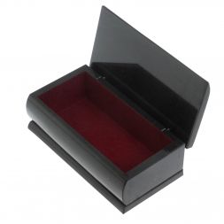 Шкатулка &amp;quot;Купюра&amp;quot; из черного змеевика 18х9х6,5 см