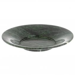 Тарелка для фруктов из змеевика 24,5х24,5х3,5 см