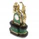Декоративные часы из малахита и бронзы &amp;quot;Амур и Психея&amp;quot; 113054