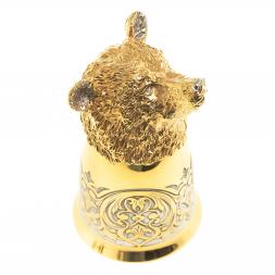 Стопка перевертыш &amp;quot;Медведь&amp;quot; 60 мл Златоуст