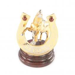 Сувенир из яшмы "Подкова на удачу"