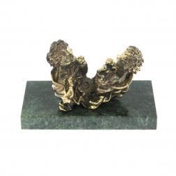 Сувенир статуэтка знак зодиака &amp;quot;Близнецы&amp;quot; бронза камень