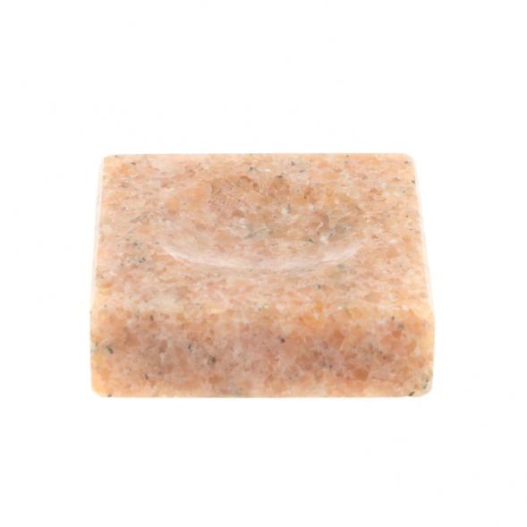 Подставка под шар розовый мрамор 4х4х1,5 см 127425