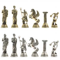 Шахматы &amp;quot;Олимпийские игры&amp;quot; доска 28х28 см из камня мрамор