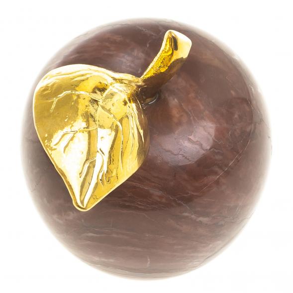 Сувенир &amp;quot;Яблоко&amp;quot; малое камень лемезит 4,5х6 см 123883