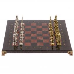 Шахматы &amp;quot;Афина&amp;quot; доска 32х32 см мрамор лемезит