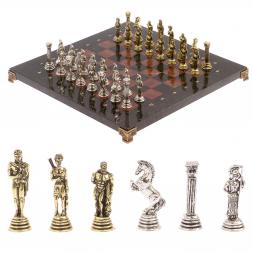 Шахматы &amp;quot;Афина&amp;quot; доска 32х32 см мрамор лемезит