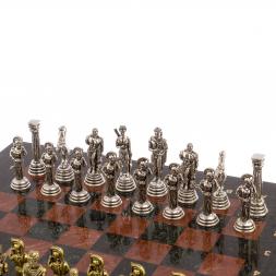 Шахматы &amp;quot;Афина&amp;quot; доска 32х32 см мрамор лемезит