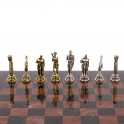 Шахматы &amp;quot;Афина&amp;quot; доска 32х32 см мрамор лемезит