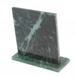 Икона настольная "Матрона Московская" камень змеевик 11,5х4,5х12 см