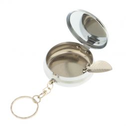 Пепельница карманная камень яшма 5х5,5х2 см