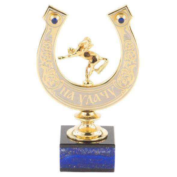 Сувенир &amp;quot;Подкова На удачу&amp;quot; лазурит Златоуст 120153