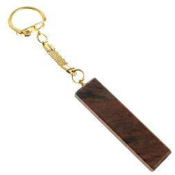 Брелок именной "Аркадий" камень обсидиан