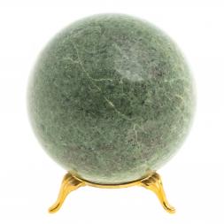 Шар из камня жадеит 8 см