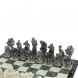 Шахматы &amp;quot;Русские сказки&amp;quot; доска 40х40 см мрамор / шабровский змеевик 129349