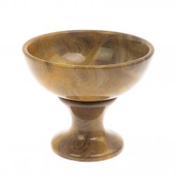 Варенница из рифейского мрамора 12х12х10 см