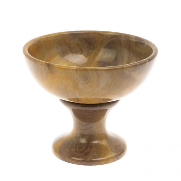 Варенница из рифейского мрамора 12х12х10 см 129040