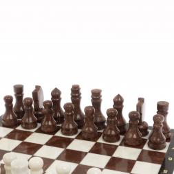 Шахматы " Традиционные" доска 40х40 см мрамор, лемезит