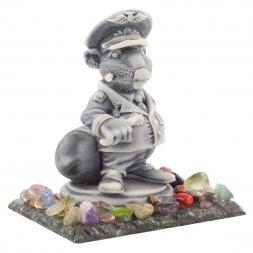 Сувенир из мрамолита &amp;quot;Крыса-генерал&amp;quot;