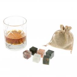 Камни для виски набор 6 кубиков микс для охлаждения напитков