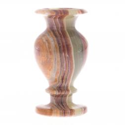 Ваза настольная для цветов камень оникс 5,2х9,5 см (2х4)