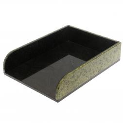 Лоток для бумаг А4 змеевик светлый