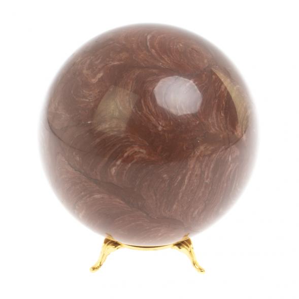 Шар из камня лемезит диаметром 11,5 см 127510