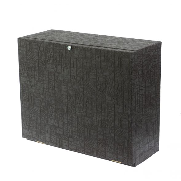 Настольный набор &amp;quot;Георгий Победоносец&amp;quot; из малахита и бронзы 128595