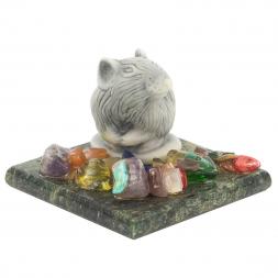 Сувенир из мрамолита &amp;quot;Крыса&amp;quot;