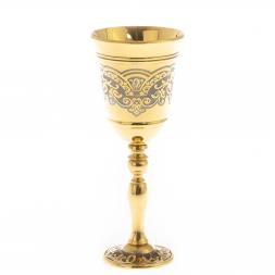 Рюмка на высокой ножке "Изящная" Златоуст