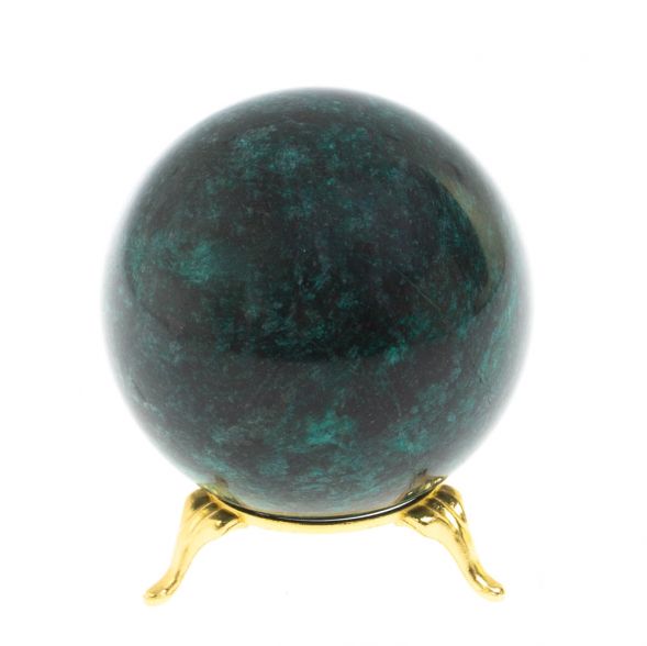 Шар диаметром 7 см из шабровского змеевика 127751