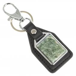 Брелок для ключей с накладкой из парагонита