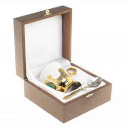 Кофейная чашка "Малахитовая" 200 мл Златоуст