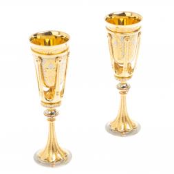 Набор фужеров "Царские" Златоуст