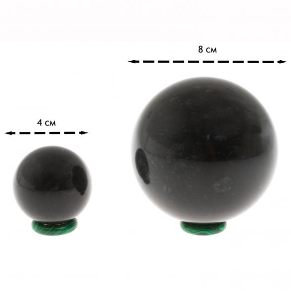 Подставка под шар имитация малахита 2,5 см 130012