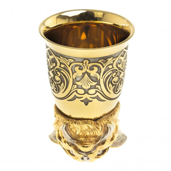 Стопка перевертыш &amp;quot;Рысь&amp;quot; 70 мл Златоуст 123632