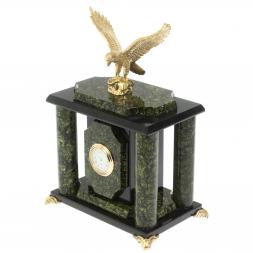 Часы &amp;quot;Орёл&amp;quot; из баженовского змеевика