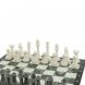 Шахматы &amp;quot;Стаунтон&amp;quot; доска 40х40 см мрамор / шабровский змеевик 129353