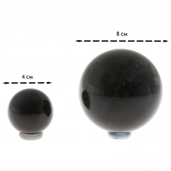 Подставка под шар серый агат 2,2-2,5 см 130013